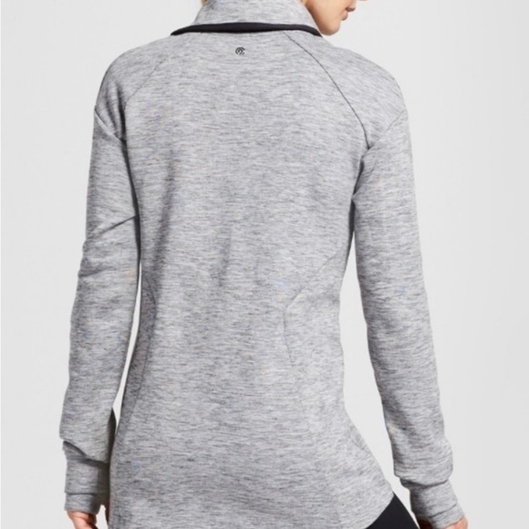 C9 BY CHAMPION VICTORY TECH FLEECE Grey/Black Zip up fleece jacket sweatshirt - Picture 2 of 6